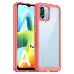 For Xiaomi Redmi A1 Colorful Series Acrylic + TPU Phone Case(Red)