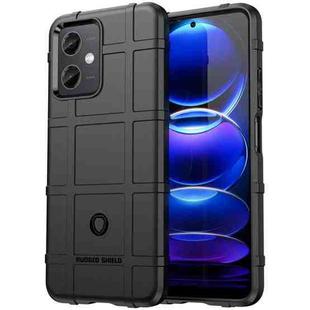 For Xiaomi Redmi Note 12 China Full Coverage Shockproof TPU Phone Case(Black)