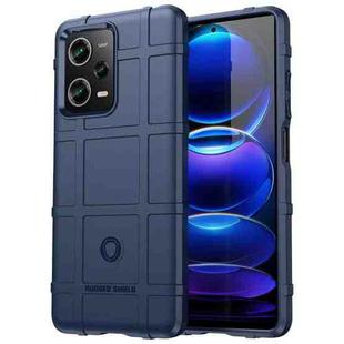 For Xiaomi Redmi Note 12 Pro 5G China Full Coverage Shockproof TPU Phone Case(Blue)
