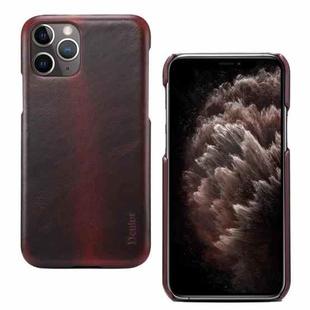 For iPhone 11 Pro Denior Oil Wax Cowhide Phone Case(Red)