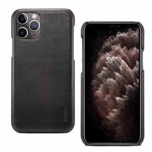 For iPhone 11 Pro Denior Oil Wax Cowhide Phone Case(Black)
