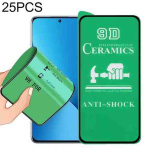 For Xiaomi 13 25pcs 9D Full Screen Full Glue Ceramic Film