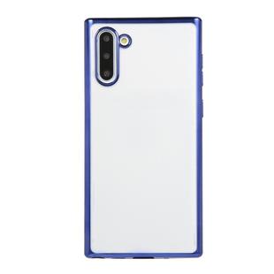 For Galaxy Note10 Electroplating TPU Protective Case(Blue)