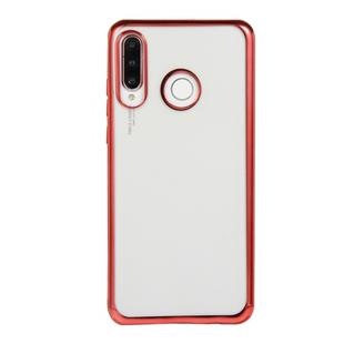 For Huawei P30 Lite Electroplating TPU Protective Case(Red)