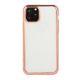 For iPhone 11 Pro Electroplating TPU Protective Case(Rose Gold)