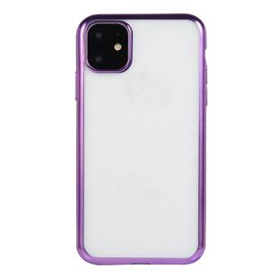 For iPhone 11 Electroplating TPU Protective Case(Purple)