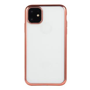 For iPhone 11 Electroplating TPU Protective Case(Rose Gold)