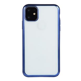 For iPhone 11 Electroplating TPU Protective Case(Blue)