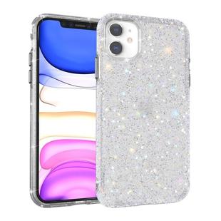 For iPhone 11 Shiny Diamond Protective Case(Silver)