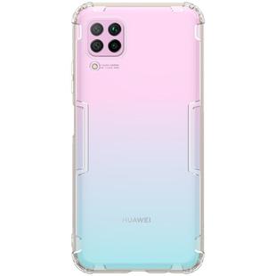 For Huawei P40 Lite NILLKIN Nature TPU Transparent Soft Case(White)