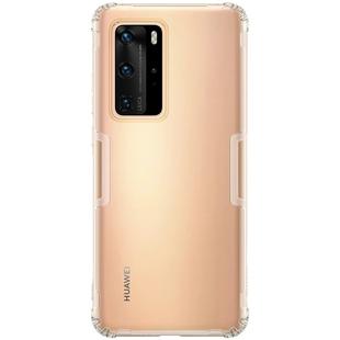 For Huawei P40 Pro NILLKIN Nature TPU Transparent Soft Case(White)