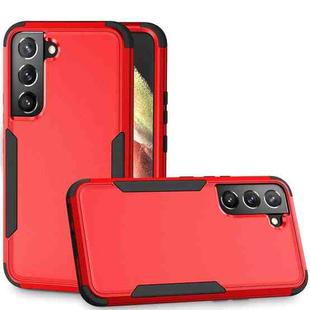 For Samsung Galaxy S23 5G TPU + PC Shockproof Phone Case(Red+Black)