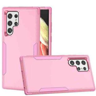 For Samsung Galaxy S23 Ultra 5G TPU + PC Shockproof Phone Case(Pink)