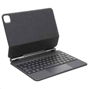 For iPad Pro 11 inch 2021/2020/2018 P11 Bluetooth Keyboard Leather Case with Touch Pad(Black)