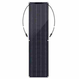 50W Single Board PV System Solar Panel(Black)