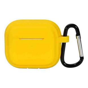 For AirPods Pro 2 Striped Shockproof Earphone Case(Yellow)
