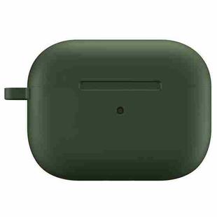 For AirPods Pro 2 Thickened One-piece Shockproof Earphone Case(Olive Green)