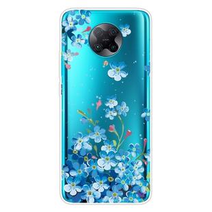 For Xiaomi Redmi K30 Pro Shockproof Painted Transparent TPU Protective Case(Star Flower)