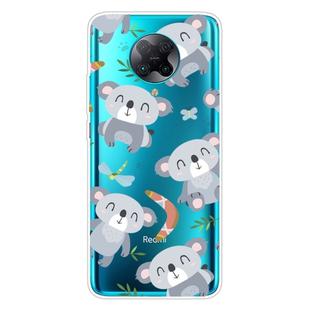 For Xiaomi Redmi K30 Pro Shockproof Painted Transparent TPU Protective Case(Koala)