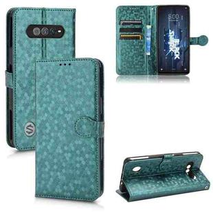 For Xiaomi Black Shark 5 RS Honeycomb Dot Texture Leather Phone Case(Green)