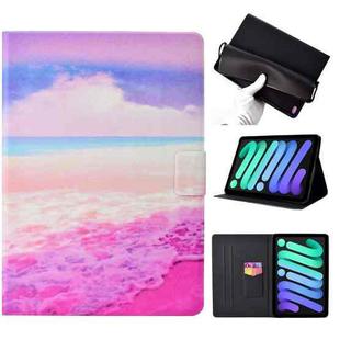 For iPad 10th Gen 10.9 2022 Voltage Texture Color Painting Leather Tablet Case(Marble)