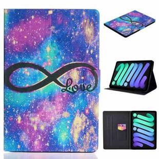 For iPad 10th Gen 10.9 2022 Voltage Texture Color Painting Leather Tablet Case(LOVE)