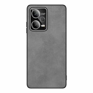 For Xiaomi Redmi Note 12 Pro+ Frosted Skin Feel Phone Case(Silver Grey)