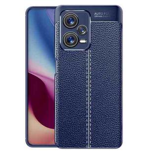 For Xiaomi Redmi Note 12 Pro+ China Litchi Texture TPU Phone Case(Blue)