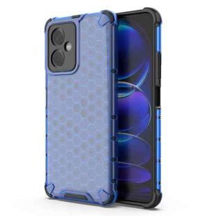 For Xiaomi Redmi Note 12 China Shockproof Honeycomb PC + TPU Phone Case(Blue)