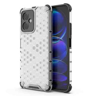 For Xiaomi Redmi Note 12 China Shockproof Honeycomb PC + TPU Phone Case(White)