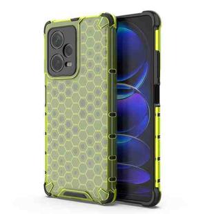 For Xiaomi Redmi Note 12 Pro+ China / Global Shockproof Honeycomb PC + TPU Phone Case(Green)