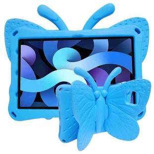 For Samsung Galaxy Tab A8 10.5 Butterfly Bracket Kids EVA Shockproof Tablet Case(Blue)