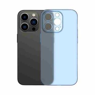 For iPhone 14 Plus Ultra-thin Micro Frosted Heat Dissipation Phone Case(Sierra Blue)