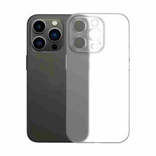 For iPhone 14 Pro Ultra-thin Micro Frosted Heat Dissipation Phone Case(White)