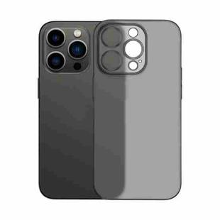 For iPhone 14 Pro Max Ultra-thin Micro Frosted Heat Dissipation Phone Case(Black)