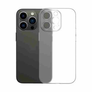 For iPhone 14 Pro Max Ultra-thin Micro Frosted Heat Dissipation Phone Case(White)