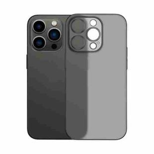 For iPhone 13 Pro Ultra-thin Micro Frosted Heat Dissipation Phone Case(Black)