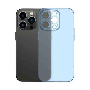 For iPhone 12 Ultra-thin Micro Frosted Heat Dissipation Phone Case(Sierra Blue)