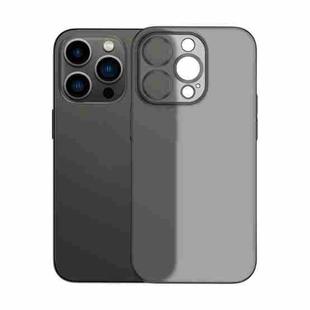 For iPhone 12 Pro Max Ultra-thin Micro Frosted Heat Dissipation Phone Case(Black)