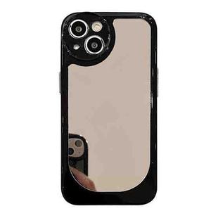 For iPhone 13 Pro Max Clear Acrylic Soft TPU Phone Case(Mirror Black)