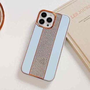 For iPhone 11 Electroplating Diamond Protective Phone Case(Sierra Blue)