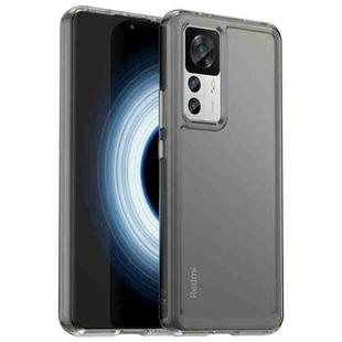 For Xiaomi 12T / 12T Pro / Redmi K50 Ultra Candy Series TPU Phone Case(Transparent Grey)