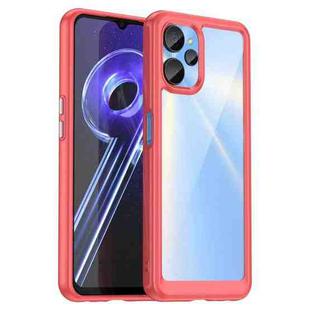 For Realme 10 5G Colorful Series Acrylic + TPU Phone Case(Red)