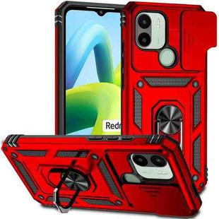 For Xiaomi Redmi A1/A1+ Sliding Camshield Holder Phone Case(Red)