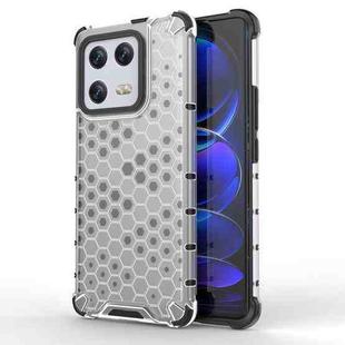 For Xiaomi 13 Pro Shockproof Honeycomb PC + TPU Phone Case(White)