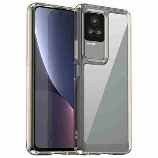 For Xiaomi Redmi K50 Candy Series TPU Phone Case(Transparent Grey)