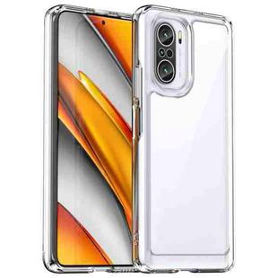 For Xiaomi Poco F3 Candy Series TPU Phone Case(Transparent)