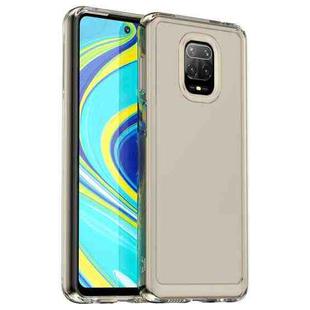 For Xiaomi Poco M2 Pro Candy Series TPU Phone Case(Transparent Grey)