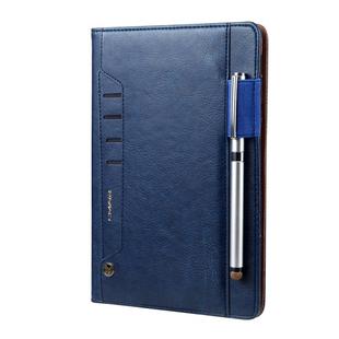 For iPad Mini 4 & 3 & 2 & 1 CMai2 Tmall Kaka Litchi Texture Horizontal Flip Leather Case with Holder & Card Slot & Photo Frame & Pen Slot(Royal Blue)