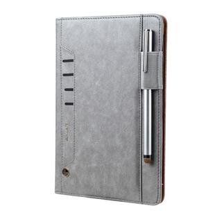 For iPad Air & Air 2  CMai2 Tmall Kaka Litchi Texture Horizontal Flip Leather Case with Holder & Card Slot & Photo Frame & Pen Slot(Grey)